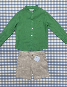 Camicia 100 % lino 4 anni €35+ss