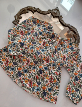 MAGHI E MACI – blusa liberty London – 4 anni – 25+ss