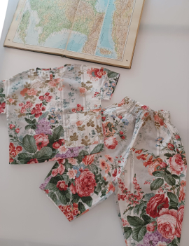 Completo sartoriale in tessuto francese d’arredamento 3 anni 40+ss