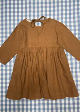 Vestito Soor Ploom 100% lino 4/5 anni €42+ss