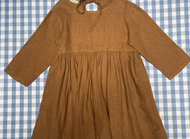 Vestito Soor Ploom 100% lino 4/5 anni €42+ss