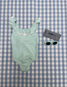 Costume intero menta 2 anni