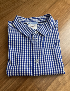Jacadi, camicia quadretto, 36 mesi (96cm), €12+ss