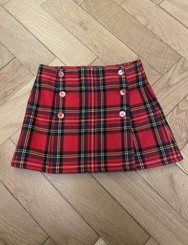 Gonna tartan 3 anni 18 euro + sp