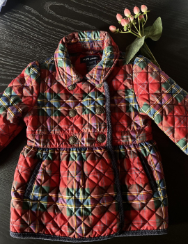 Giacca trapuntata tartan Ralph Lauren 18 mesi – 70€ + ss