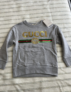 Felpa Gucci, tg 5 anni, nuova, 150 euro