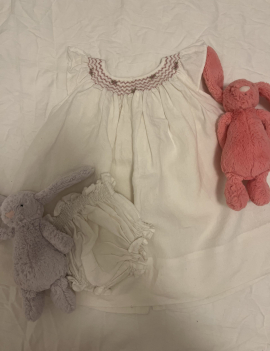 Abito in lino, TwinandChic, 24 mesi, 60 euro