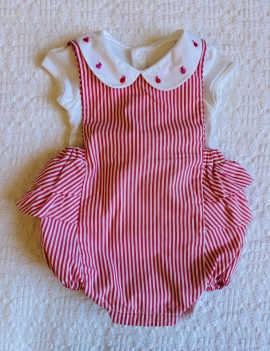Completo Body + pagliaccetto Jacadi tg 6mesi 37 Euro