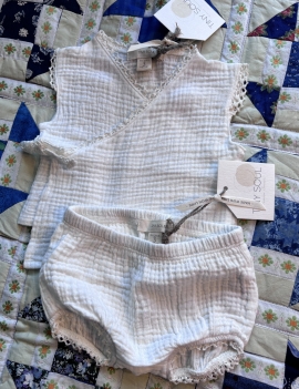 Set kimono – coulottes Tiny Soul tg 3 mesi Euro 30