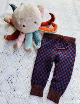 Pantaloni in pura lana merino 3/6 mesi Filobio 35