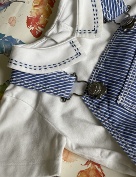 Petit Bateau, salopette 3 mesi, Euro 15 più SS