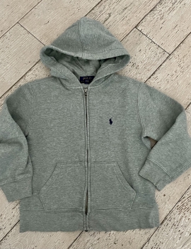 Felpa con cappuccio e zip , Polo Ralph Lauren , 8 anni , cotone , 30€