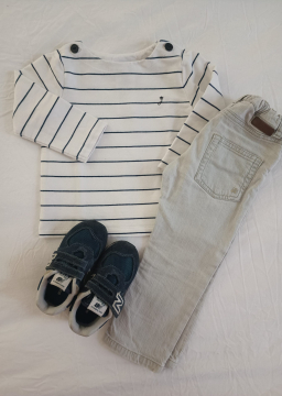 Felpina Jacadi 18mesi 15€, Jeans Bonpoint 2anni 25€