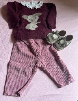 Pantaloni ciripà bambini Genova in velluto tg 9 mesi 35 euro