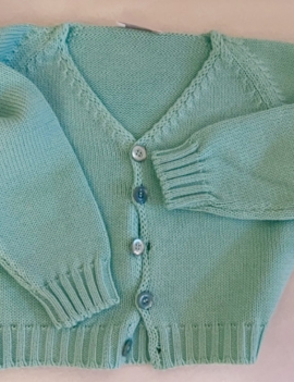 Maglia Kriss per Pupi Solari verde acqua, 2 anni modello corto
