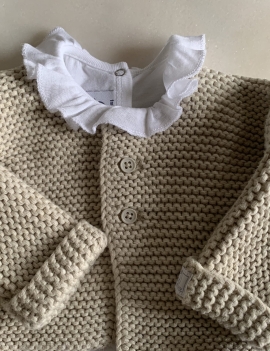 Golfino 100% cotone PETIT BATEAU 3 Mesi 30€ + body mezza manica 1 mese PETIT BATEAU 5€ (il completo lo lascio a 30€) +ss