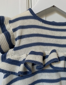 Completino in cotone a righe OEUF 4 Anni 35€+ss