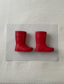 Stivali rossi Nr. 25 Birkenstock € 18 + SS