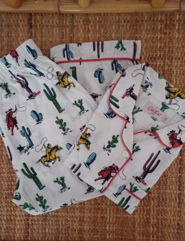 CATH KIDSTON – Pigiama classico fantasia cowboy – 3/4 anni – 20+ss