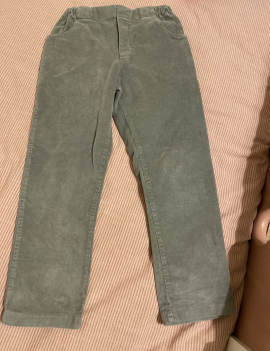 pantaloni velluto liscio Aquarelle